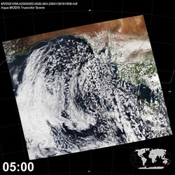 Level 1B Image at: 0500 UTC