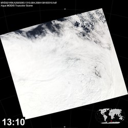 Level 1B Image at: 1310 UTC