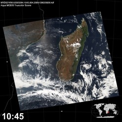 Level 1B Image at: 1045 UTC