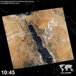 Level 1B Image at: 1045 UTC