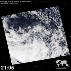 Level 1B Image at: 2105 UTC