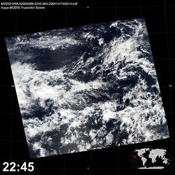 Level 1B Image at: 2245 UTC