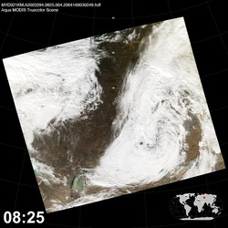 Level 1B Image at: 0825 UTC