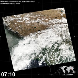 Level 1B Image at: 0710 UTC