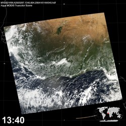 Level 1B Image at: 1340 UTC