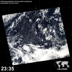 Level 1B Image at: 2335 UTC