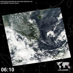 Level 1B Image at: 0610 UTC