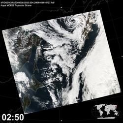 Level 1B Image at: 0250 UTC