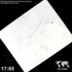 Level 1B Image at: 1705 UTC