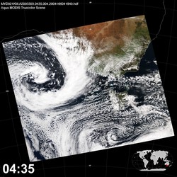 Level 1B Image at: 0435 UTC