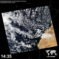 Level 1B Image at: 1435 UTC