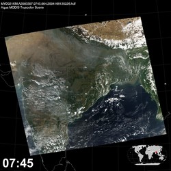 Level 1B Image at: 0745 UTC