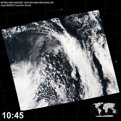 Level 1B Image at: 1045 UTC