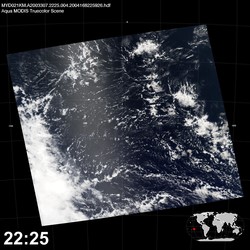 Level 1B Image at: 2225 UTC