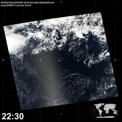 Level 1B Image at: 2230 UTC