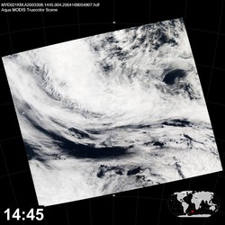 Level 1B Image at: 1445 UTC