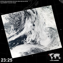 Level 1B Image at: 2325 UTC