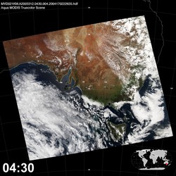 Level 1B Image at: 0430 UTC