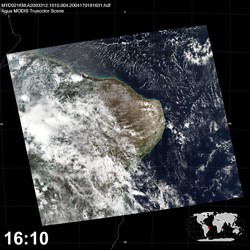 Level 1B Image at: 1610 UTC