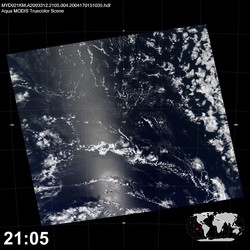 Level 1B Image at: 2105 UTC