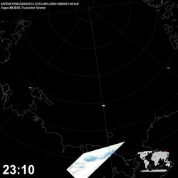 Level 1B Image at: 2310 UTC