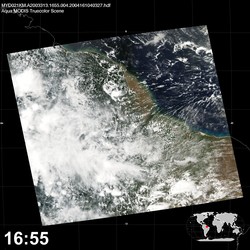 Level 1B Image at: 1655 UTC