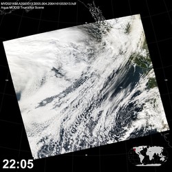 Level 1B Image at: 2205 UTC