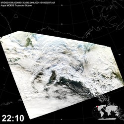 Level 1B Image at: 2210 UTC