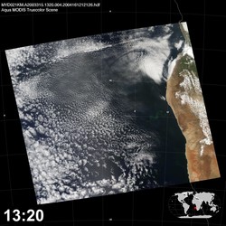 Level 1B Image at: 1320 UTC