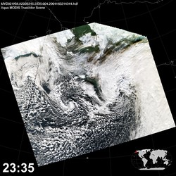 Level 1B Image at: 2335 UTC