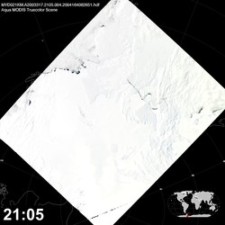 Level 1B Image at: 2105 UTC