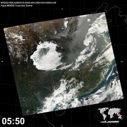 Level 1B Image at: 0550 UTC