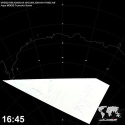 Level 1B Image at: 1645 UTC