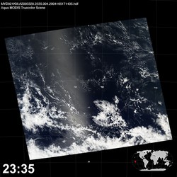 Level 1B Image at: 2335 UTC