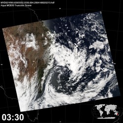 Level 1B Image at: 0330 UTC