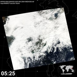 Level 1B Image at: 0525 UTC