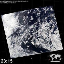 Level 1B Image at: 2315 UTC