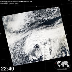 Level 1B Image at: 2240 UTC