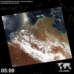 Level 1B Image at: 0500 UTC