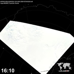 Level 1B Image at: 1610 UTC