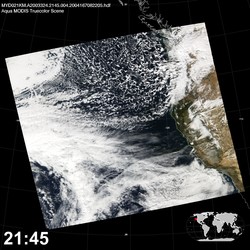 Level 1B Image at: 2145 UTC