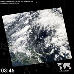 Level 1B Image at: 0345 UTC