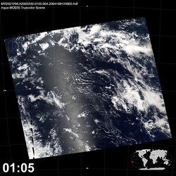 Level 1B Image at: 0105 UTC