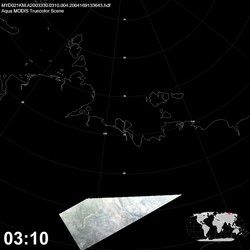 Level 1B Image at: 0310 UTC