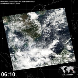 Level 1B Image at: 0610 UTC