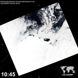 Level 1B Image at: 1045 UTC