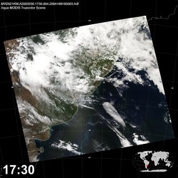 Level 1B Image at: 1730 UTC