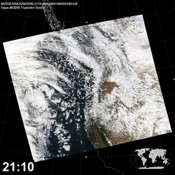 Level 1B Image at: 2110 UTC