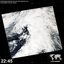 Level 1B Image at: 2245 UTC