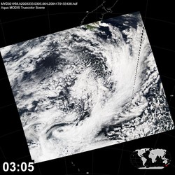 Level 1B Image at: 0305 UTC